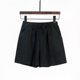 thumbnail image 3 of Pantalones cortos de fitness para mujer, pantalones cortos de pierna ancha de cintura alta de color para uso diario, 3 of 3