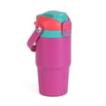 thumbnail image 4 of Ozark Trail 18oz Vacuum-Insulated Stainless Steel Dual Lid Insulated Tumbler, Double Wall Vacuum Insulated Travel Tumbler with Sip & Chug Lid, Pink, 4 of 18