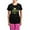 With Pink Pant, variant on CafePress - Funny Arizona Christmas Women's Charcoal Pajamas - Women's Short Sleeve Print T-Shirt and Pants Dark Cotton Pajama Set