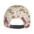 thumbnail image 6 of Haiem Cartoon Mushrooms Baseball Cap Dad Hat Cotton Soft Adjustable Fashion Hats for Men Women Unisex Style Headwear, 6 of 9