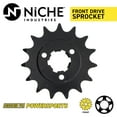thumbnail image 2 of Niche 525 15T Front Drive Sprocket for Suzuki DR650SE Motorcycle 519-CDS2347P, 2 of 6