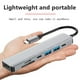 thumbnail image 5 of Adaptador de concentrador USB C 2121 Estación de acoplamiento tipo C 7 en 1, 5 of 8