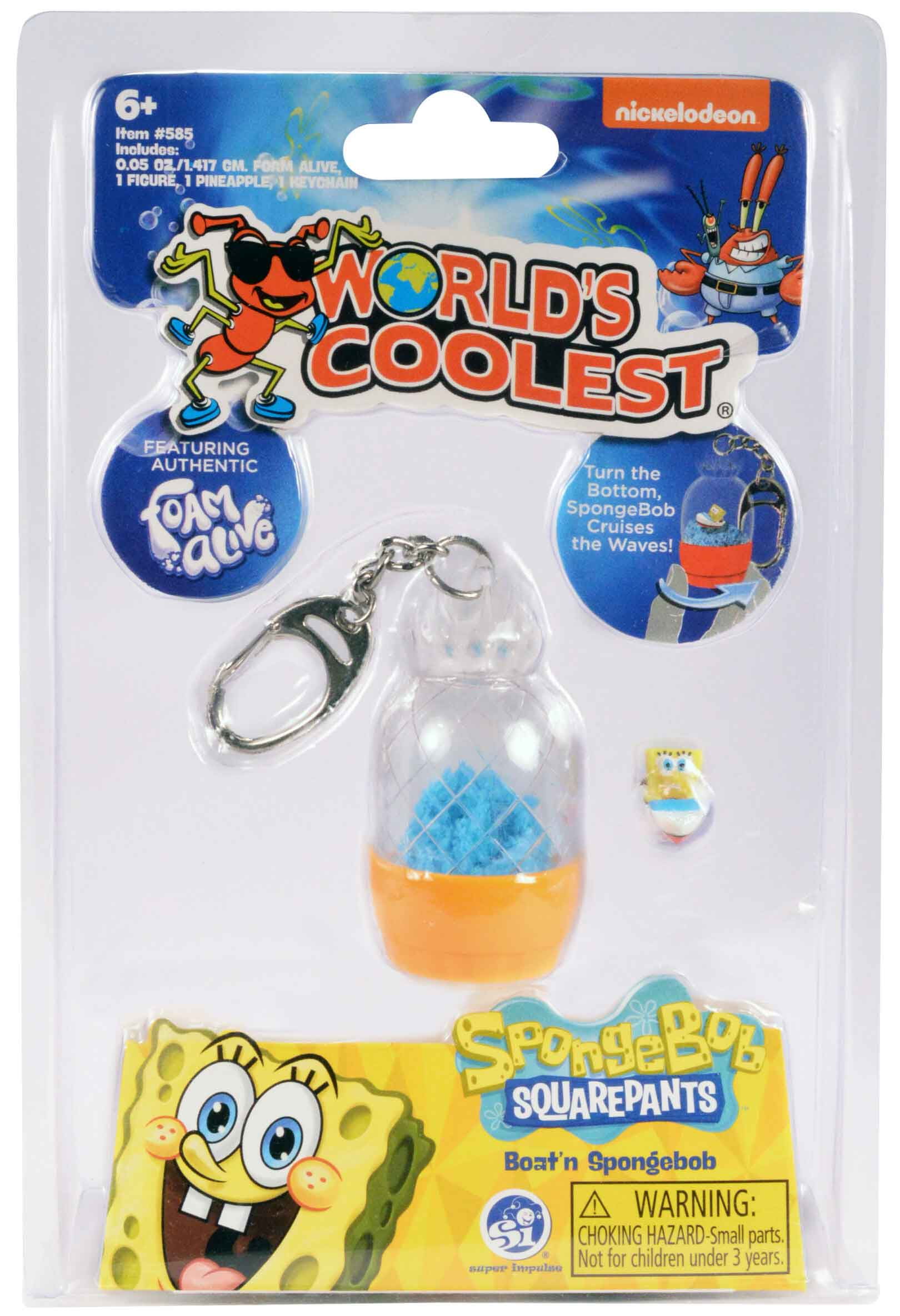 teddy fresh spongebob keychain