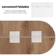thumbnail image 5 of GOOHOCHY 10 bisagras acrílicas transparentes, bisagras plegables para cajones de gabinete., 5 of 7