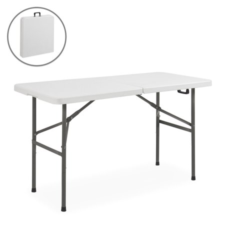 Best Choice Products 4ft Portable Folding Table (Best Folding Table And Chairs)