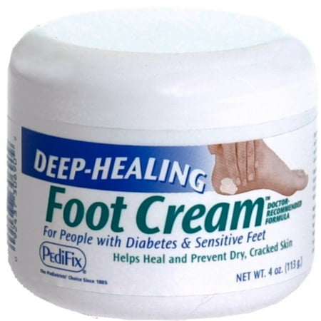 Pedifix profonde guérison Crème Pieds pour les personnes diabétiques et les pieds sensibles - 4 Oz