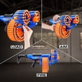 thumbnail image 5 of XSHOT Insanity Blitz Hammer by ZURU Outdoor Blaster with 48 Air Pocket Darts for Ages 8+, 5 of 7