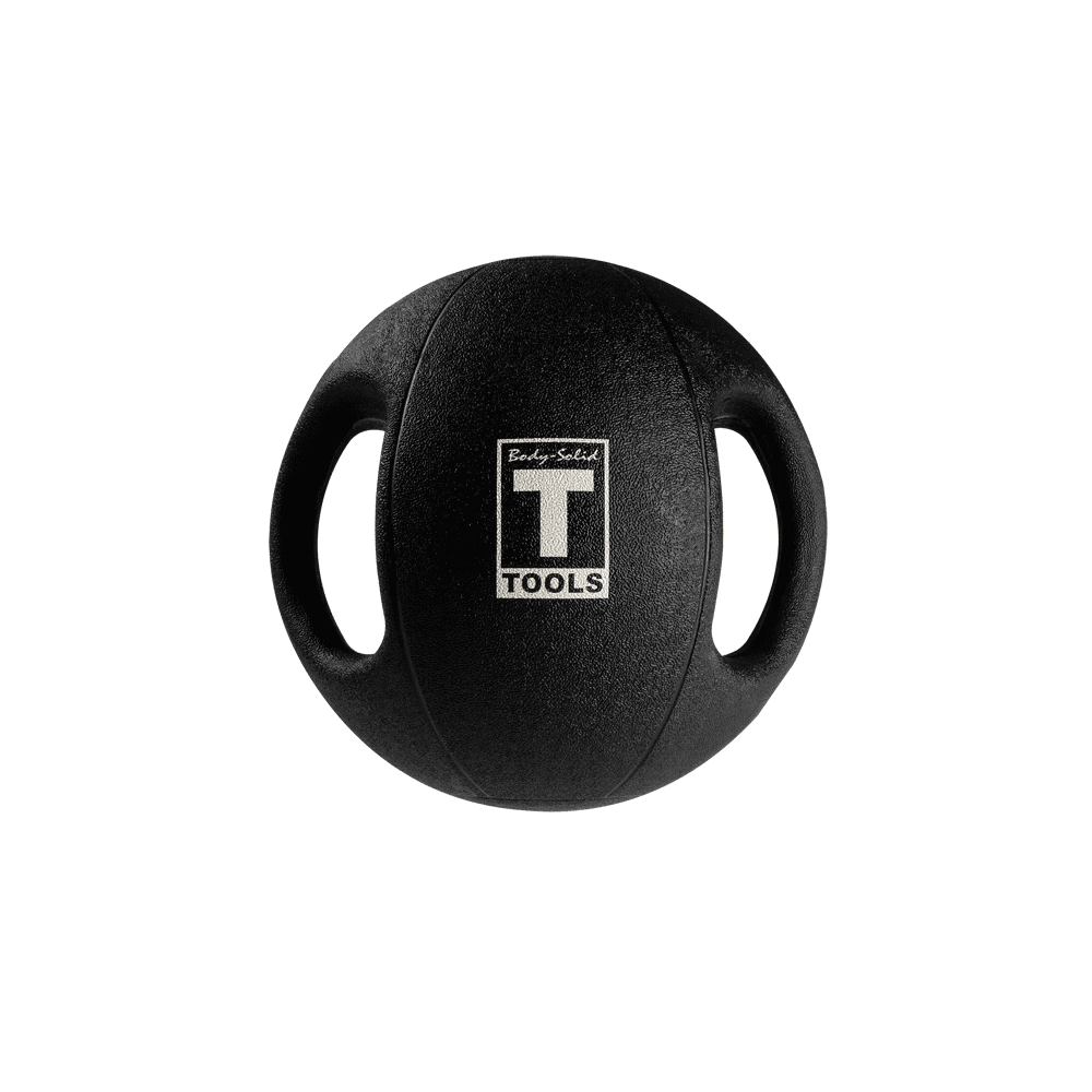 BSTDMB6 6lb BLack Dual Grip Medicine Ball