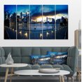thumbnail image 1 of View from Marina Bay Sands Panorama - Cityscape Canvas Print, 1 of 3