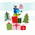 thumbnail image 2 of Barnes, Victoria 26x26 White Modern Wood Framed Museum Art Print Titled - Santas Little Helpers I, 2 of 4