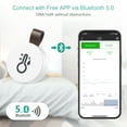 thumbnail image 5 of Indoor Thermometer, AMIR Wireless Outdoor Thermometer Humidity Sensor APP Data Export Indoor Thermometer for Home Bedroom Kids Room Greenhouse 2 Packs, 5 of 10