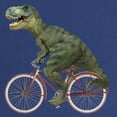 thumbnail image 2 of CafePress - Cycling Tyrannosaurus Rex Maternity Dark T Shirt - Maternity Dark T-Shirt, 2 of 3