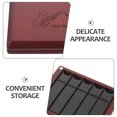 thumbnail image 3 of ELAYARD Portable Alto Saxophone Reed Case with Universal Fit for Clarinet and Oboe Reeds in Red, 3 of 8