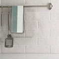 thumbnail image 3 of Kitchen Towel Set Of 3 PCs Block Print Green, 3 of 4