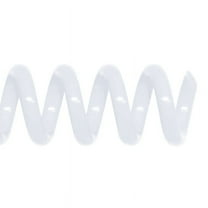 COIL06-WH - TruBind Binding Spines - Plastic Spiral Coils - 6mm (1/4 inch) x 12in - 4 to 1 Pitch - White - 100/Bx