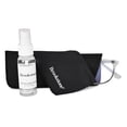 thumbnail image 5 of Gafas Redondas Cristal Azul Bloqueadoras de Luz Azul Brookstone, 5 of 5