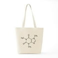 thumbnail image 6 of CafePress - Caffeine Molecule Tote Bag - Unisex Canvas Tote Bag, Beige, 1-Piece, 6 of 7