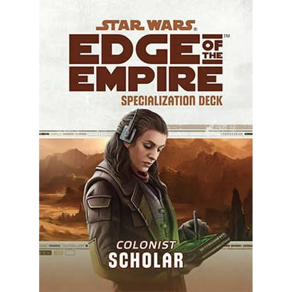 Scholar Deck Star Wars Edge of the Empire RPG Fantasy Flight Games ...