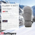thumbnail image 5 of HOTFINGERS Flurry ll Mitt Ladies Alpine Sport Mittens, Color: Heather Gray, Size: L, 5 of 5