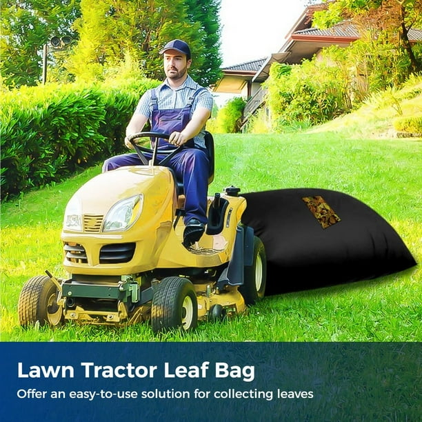 Lawn Tractor Leaf Bag Oxford Cloth Grass Catcher Bag Garden Leaf Collecting Tool Large Capacity Storage Bag for Lawn Mowers Walmart Business Supplies