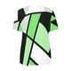 thumbnail image 5 of Blusa informal con cuello en V y manga corta con estampado de verano para mujer con estilo OAVQHLG3B Store  lin121212, 5 of 5