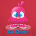 thumbnail image 3 of CafePress - RA Chicks Cute Pink Chicky Dark T Shirt - Men's Classic Graphic Cotton T-Shirt, 3 of 4