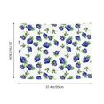 thumbnail image 4 of leaf Blueberries Print Tapestry for Bedroom - Tapestry Wall Hanging Wall Tapestry for Dorm Wall Decor Home Decoration , Aesthetic Funny Tapestry 29 x 37in, 4 of 5