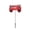 Fire Trick, variant on In the Breeze 2506 — 24-inch Green Tractor Ground Spinner — Fun Farm Wind Spinner, Garden Decoration