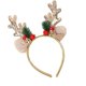 thumbnail image 4 of Diadema con astas de ciervo Strade Fareast Limited para Navidad oro, 4 of 8