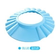 thumbnail image 1 of Biekopu Baby Solid Color Shower Cap Adjustable Fashion Folds Soft Casual and Durable Shampoo Cap, 1 of 4