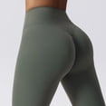 thumbnail image 3 of Mallas de cintura alta para mujer, mallas Push Up deportivas sin costuras para mujer, pantalones de Yoga para correr, mallas elásticas energéticas para Fitness, 3 of 5