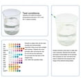 thumbnail image 4 of Papel de prueba de agua 50 tiras rápidas Tiras de prueba de pH Operación simple para agua potable para dureza ANGGREK Otros, 4 of 8