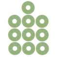 thumbnail image 2 of lionlar 10 Pièces Sangle de Guitare Bloc Caoutchouc Sangle Serrure Rondelle Joint Vert, 2 of 9