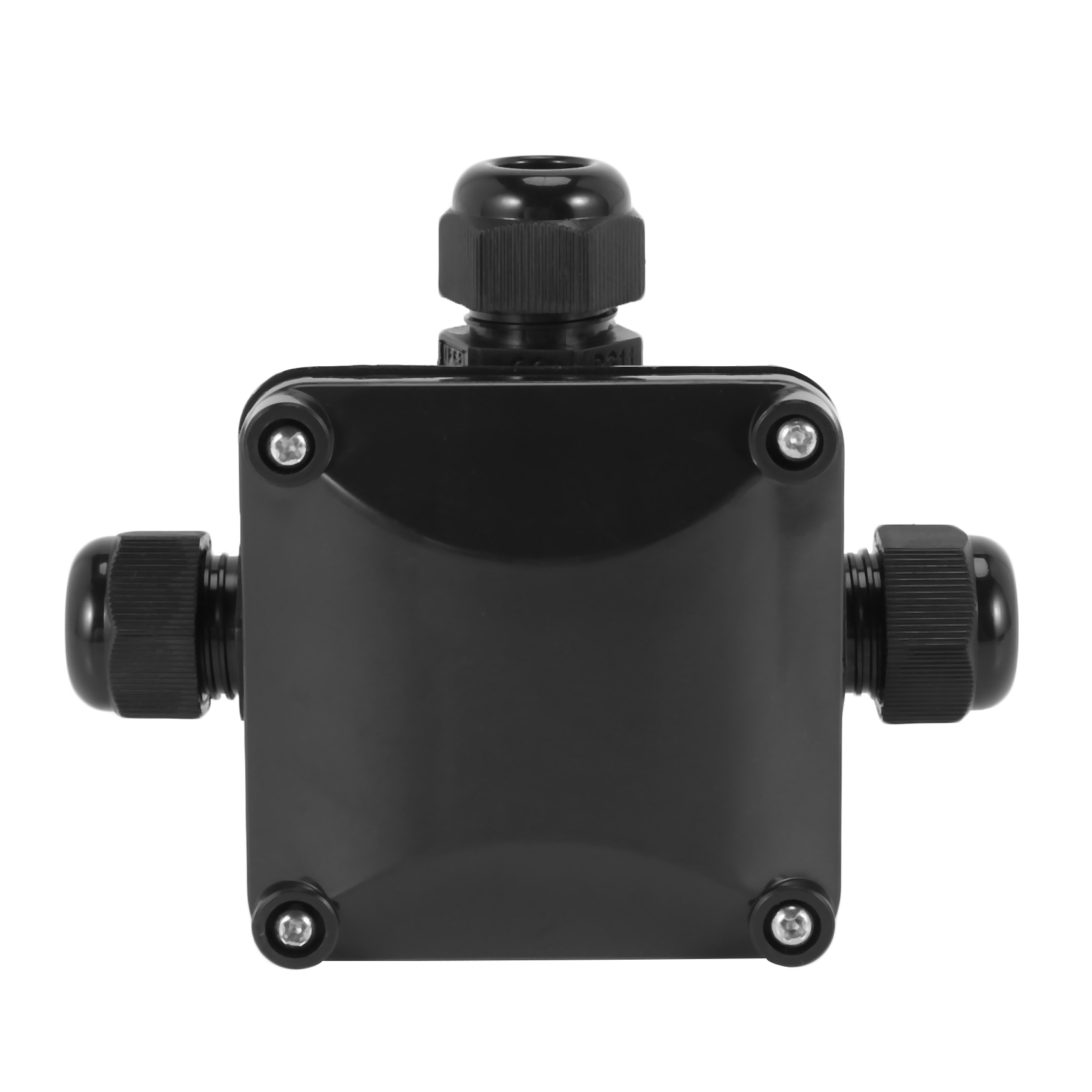 3-Way Junction Box, IP 68 Waterproof Connectors for Outdoor Lighting External Junction Box Pack of 20 Black