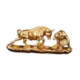 thumbnail image 2 of Esquirla Animal Sculpture Decorations,r Bear Figurine, Lifelike Resin Decorative Decorative Ornament Bull Statue for Shop Decor Birthday Men L, 2 of 8