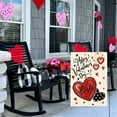 thumbnail image 5 of Sm:)e Love Hearts Valentines Day Garden Flag 12x18 Inch, 5 of 5