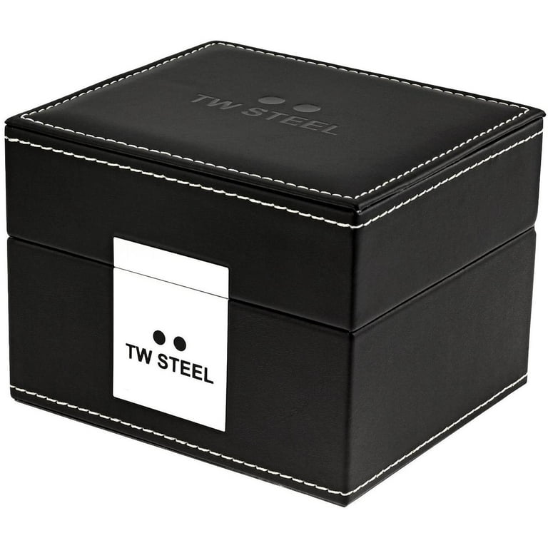 TW Sahara Force India Steel Chronograph Black Dial Mens Watch