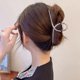 thumbnail image 4 of Pinza para el pelo, pinza para el pelo rubio, pinza para el pelo de tiburón, horquilla de metal, accesorios grandes para el cabello para mujeres y niñas, 4 of 5