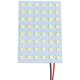 thumbnail image 4 of Panel de luz de techo interior para coche SMD 1210 de 48 LED, color blanco, con adorno T10 BA9S., 4 of 5