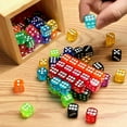 thumbnail image 3 of YOPTOP 100 Pieces Colored Dice  6 Sided Dice for Board Games  14mm Bulk Dice for Math Learning  Dice for Classroom, 3 of 6