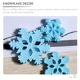 thumbnail image 2 of GOOHOCHY 50pcs Snowflakes Diy Craft Resin Charms For Christmas Decorations Winter Party Embellishments Assorted, 2 of 8