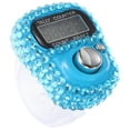 thumbnail image 1 of SEWACC Blue Mini Counter Handheld Clicker Finger Counter 2pcs, 1 of 8