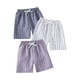 thumbnail image 1 of Odeerbi 1-8 Años Niños 3 Pcs Pantalones Cortos de Pantalones Cortos de Baño de Secado Rápido Hawaiano Pantalones Cortos de Tabla de Playa A Rayas Pantalones Cortos Deportivos Respirables, 1 of 6