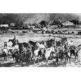thumbnail image 1 of New Mexico: Cattle Ranch. /Ncowboys On A Ranch Owned By The Prairie Cattle Co. Ltd. In Dry Cimarron, New Mexico. Photograph, C1900. Poster Print by  (24 x 36), 1 of 1