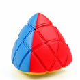 thumbnail image 1 of Pyramorphix 3x3 Mastermorphix Megamorphix Stickerless Magic Speed Puzzle Cube en forma de pirámide Brain Teaser Twisty Toy,11 Afortunado Sencillez, 1 of 3