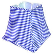 Seed Sprout - Gingham Lampshade, Navy