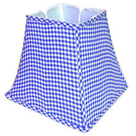 Seed Sprout - Gingham Lampshade, Navy