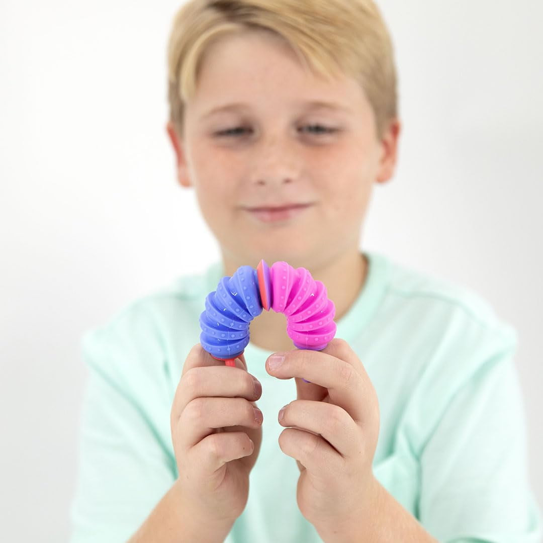KRUMPLES Fidget PLUNGY 6-Pack - On-The-Go Fidget Fun