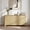 Oak, variant on ReNest 62" Curved Sideboard Buffet Cabinet, 4 Door Modern Storage Console Table with Adjustable Shelves, Wood Credenza for Dining Room Living Room Entryway, Black