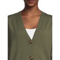 thumbnail image 4 of Time and Tru Women's Cardigan Sweater and Pants Set, 2-Piece, 4 of 5